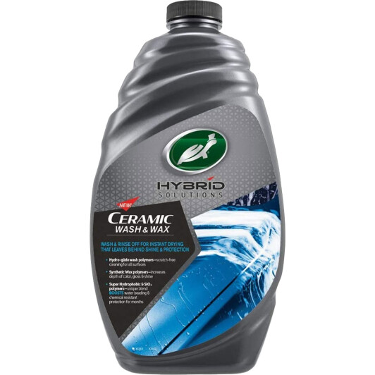Автошампунь-полироль концентрат Turtle Wax Hybrid Solutions Ceramic Wash & Wax воск 53351 Автошампунь-полироль концентрат Turtle Wax Hybrid Solutions Ceramic Wash & Wax воск 53351