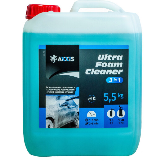 Концентрат автошампуня Axxis Ultra Foam Cleaner 3 in 1 AXX-393