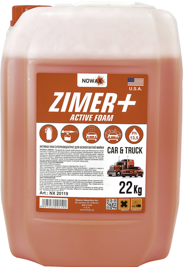 Концентрат автошампуня Nowax Zimer+ Active Foam NX20119
