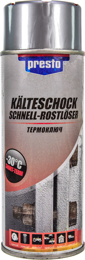 Смазка Presto Kalteschock Schnell-Rostloser термоключ 217777