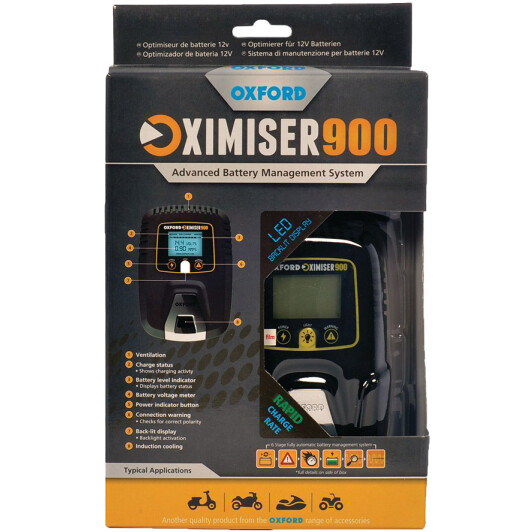 Зарядное устройство Oxford Oximiser 900 EL571OXFORD Зарядное устройство Oxford Oximiser 900 EL571OXFORD