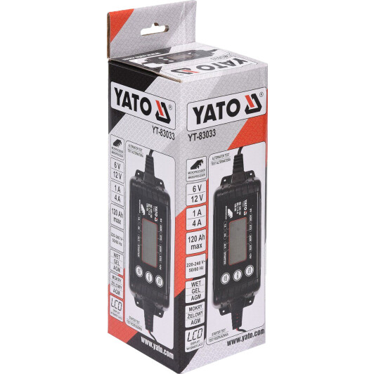Зарядное устройство Yato YT-83033