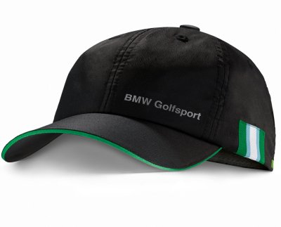 Бейсболка BMW Golfsport Functional Cap, unisex, Black 80162285753