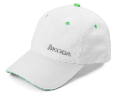 Бейсболка Skoda Baseball Cap, Classic White 000084300AH