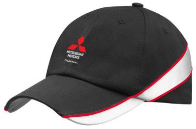Бейсболка Mitsubishi Logo Baseball Cap, Black RU000013