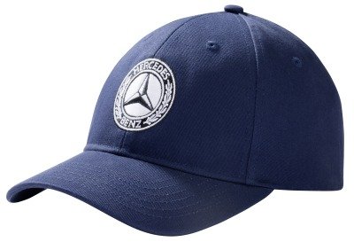 Мужская бейсболка Mercedes Men's Cap Navy Blue B66041540