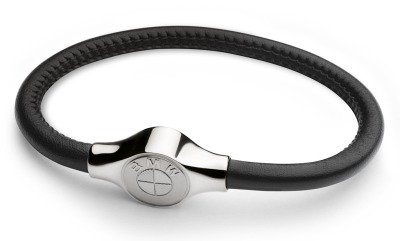 Кожаный браслет унисекс BMW Leather Bracelet, Unisex 80232410952