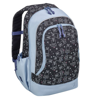 Большой детский рюкзак Mercedes Boys' Rucksack, Large, Black / Blue,  B66955767