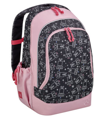 Большой детский рюкзак Mercedes Girls' Rucksack, Large, Black / Pink,  B66955768