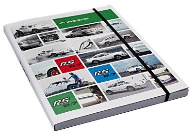 Записная книжка Porsche Notebook DIN A4, RS 2.7 Collection WAP0500500G Записная книжка Porsche Notebook DIN A4, RS 2.7 Collection WAP0500500G