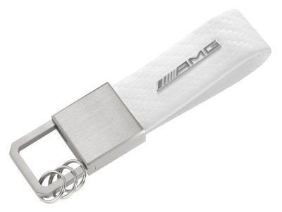 Брелок Mercedes AMG Carbon Key Ring White B66953849