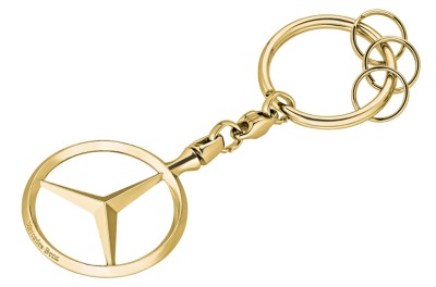 Брелок Mercedes-Benz Key Chains Brussels, Gold-coloured, артикул B66953741