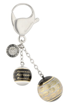 Брелок для ключей Mercedes-Benz Key Ring, Classic, Gold, артикул B66955044