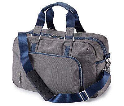 Спортивная сумка с наплечным ремнем Volkswagen Bag in Silver Grey 5TD087319