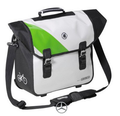 Сумка с креплением на электровелосипед Smart eBike Bag, Green-White B67993048