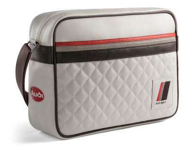 Наплечная сумка Audi Heritage Messenger Bag, Offwhite,  3151800800