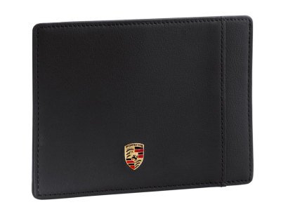 Кожаная кредитница Porsche Credit card case, Leather Black WAP0300200E
