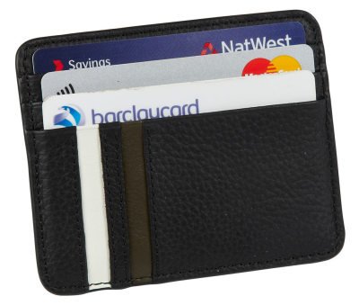 Кожаное портмоне для кредитных карт Jaguar Heritage Card Holder JBLG185BKA