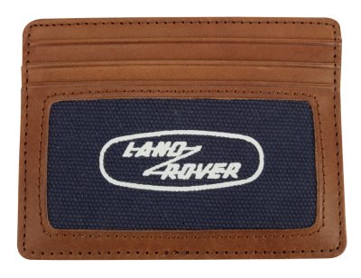 Футляр для кредитных карт Land Rover Heritage Card, Blue-Brown LBLG219NVA