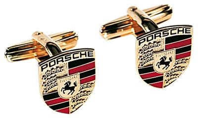 Запонки с гербом Porsche Crest Cuff links, WAP05014015 Запонки с гербом Porsche Crest Cuff links, WAP05014015