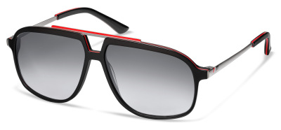 Солнцезащитные очки унисекс Audi heritage Sunglasses, black/red, MY2020,  3112000500