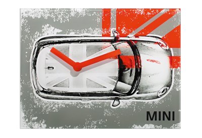 Настенные часы Mini Wallclock New MINI, Grey and Orange 80262287984