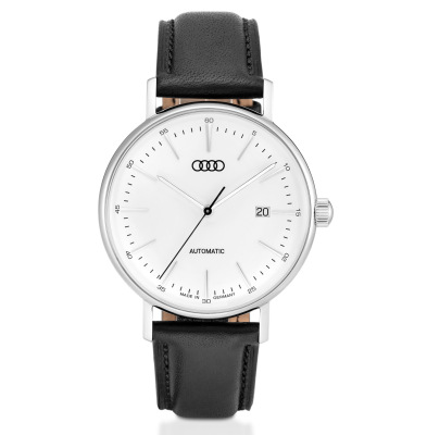 Мужские наручные часы Audi Automatic Watch Limited Edition, Mens, silver/black,  3101900300