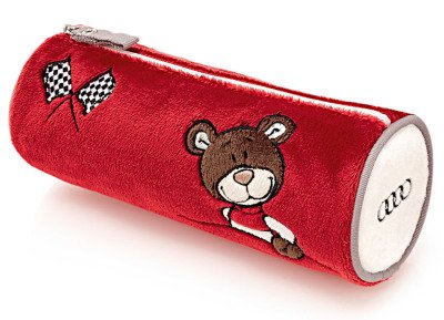 Детский пенал Медвежонок-гонщик Audi Motorsport bear pencil case 3201300900
