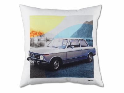 Подушка BMW 2002 Classic Cushion, Grey/Blue, 80232463129