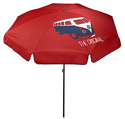 Пляжный зонт VW Sun Umbrella, T1 Bulli, Red 7E0087605 Пляжный зонт VW Sun Umbrella, T1 Bulli, Red 7E0087605