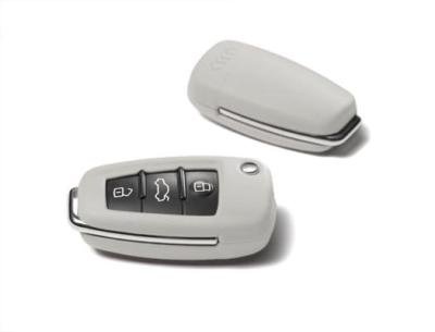 Audi Leather key cover, Pearl silver 8X0071208U45