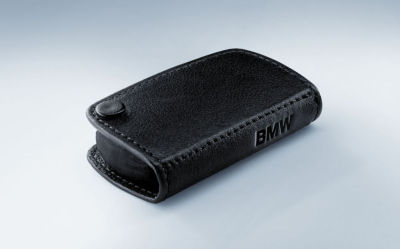 BMW Key Fob Protector, leather, Black 51210414778