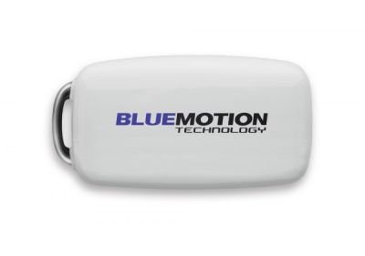 Накладка на ключ VW Key Case, BlueMotion, White 000087012J