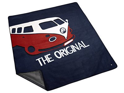 Покрывало для пикника Volkswagen T1 Bulli Fleece Blanket, Blue 7E0084509