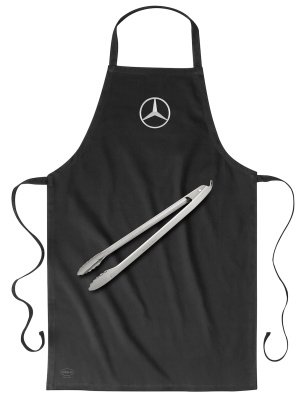 Фартук и щипцы для барбекю Mercedes Barbecue Apron and Tongs Set B66952956 Фартук и щипцы для барбекю Mercedes Barbecue Apron and Tongs Set B66952956