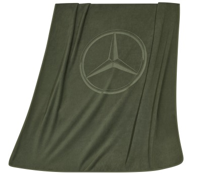 Двусторонний плед Mercedes Reversible Fleece Blanket, Khaki / Sand beige, B66958972 Двусторонний плед Mercedes Reversible Fleece Blanket, Khaki / Sand beige, B66958972