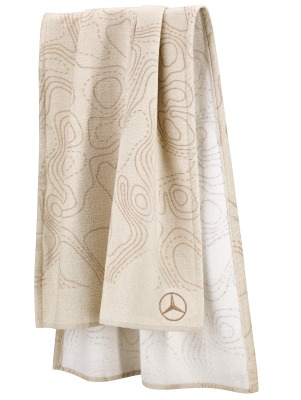 Пляжное полотенце Mercedes-Benz Beach Towel, Beige, B67871282 Пляжное полотенце Mercedes-Benz Beach Towel, Beige, B67871282