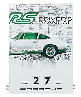 Вечный календарь Porsche Enamel Calendar RS 2.7 Collection WAP0920200H Вечный календарь Porsche Enamel Calendar RS 2.7 Collection WAP0920200H