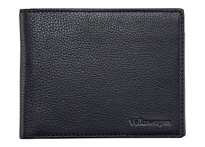 Мужской кошелек VW Leather Wallet For Men, Black 3D0087400BGXU