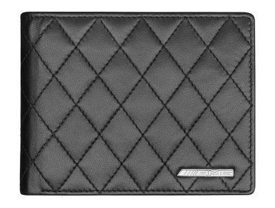 Мужской кожаный кошелек Mercedes-Benz Men’s wallet, AMG, Black B66959992 Мужской кожаный кошелек Mercedes-Benz Men’s wallet, AMG, Black B66959992