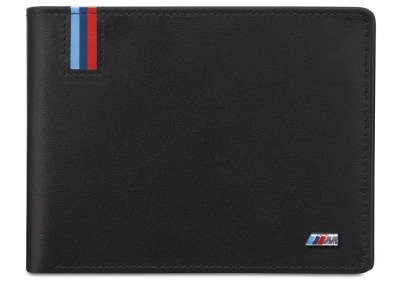 Кожаный кошелек BMW M Wallet with Coin Compartment 80212410935 Кожаный кошелек BMW M Wallet with Coin Compartment 80212410935