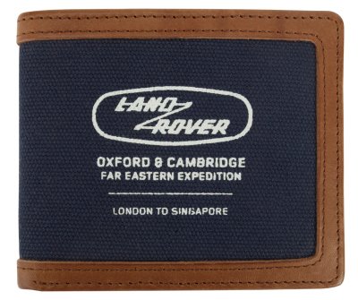 Кошелек Land Rover Heritage Wallet, Blue-Brown LBLG220NVA Кошелек Land Rover Heritage Wallet, Blue-Brown LBLG220NVA