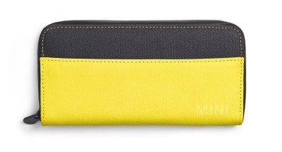 Мини кошелек Mini Wallet Colour Block, Grey/Lemon 80212445663