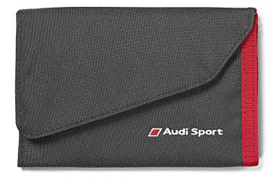 Кошелек Audi Sport Wallet, Black/Red 3151600400
