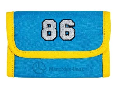 Детский кошелек Mercedes-Benz Wallet, Kids, Blue-Yellow B66952835