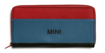 Мини кошелек MINI Wallet Tricolour Block, Chili Red/Island/Black, 80215A0A650 Мини кошелек MINI Wallet Tricolour Block, Chili Red/Island/Black, 80215A0A650