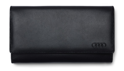 Женский кожаный кошелек Audi Wallet Leather, Womens, Black, 3151901100 Женский кожаный кошелек Audi Wallet Leather, Womens, Black, 3151901100