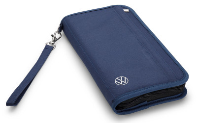 Дорожный органайзер Volkswagen Travel Case, RFID Protection, Blue, 000087703PA Дорожный органайзер Volkswagen Travel Case, RFID Protection, Blue, 000087703PA
