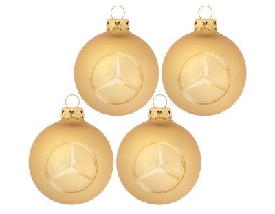 Набор из четырех елочных шаров Mercedes-Benz Christmas balls, Classic Stars! Набор из четырех елочных шаров Mercedes-Benz Christmas balls, Classic Stars!