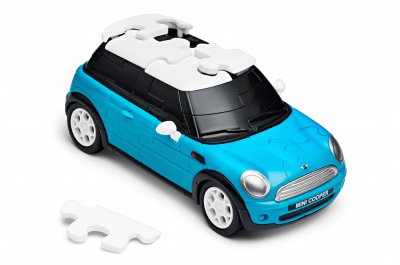 Модель конструктор-пазл Mini Hatch Cooper S 3D-Puzzle Car Модель конструктор-пазл Mini Hatch Cooper S 3D-Puzzle Car
